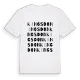 Kingsdon ordlek t-shirt