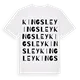 Kingsley ordlek t-shirt