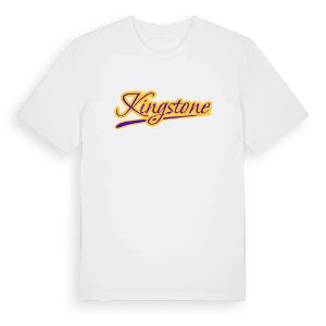 Kingstone baseball t-shirt – ekologisk bomull t-shirt från Pinshirt