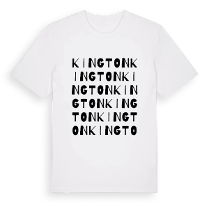 Kington ordlek t-shirt – ekologisk bomull t-shirt från Pinshirt