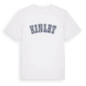 Kinlet college t-shirt – ekologisk bomull t-shirt från Pinshirt