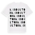 Kinoulton ordlek t-shirt