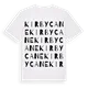 Kirby Cane ordlek t-shirt