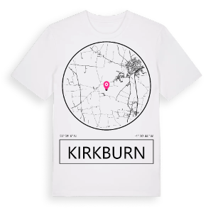Kirkburn t-shirt – ekologisk bomull t-shirt från Pinshirt