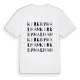 Kirkby Malham ordlek t-shirt