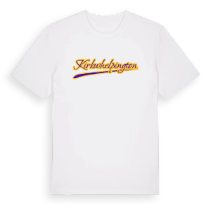 Kirkwhelpington baseball t-shirt – ekologisk bomull t-shirt från Pinshirt