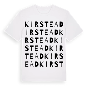 Kirstead ordlek t-shirt – ekologisk bomull t-shirt från Pinshirt