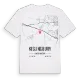 Kislingbury karta t-shirt