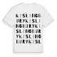 Kislingbury ordlek t-shirt