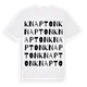 Knapton ordlek t-shirt