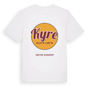 Kyre cirkel t-shirt – ekologisk bomull t-shirt från Pinshirt