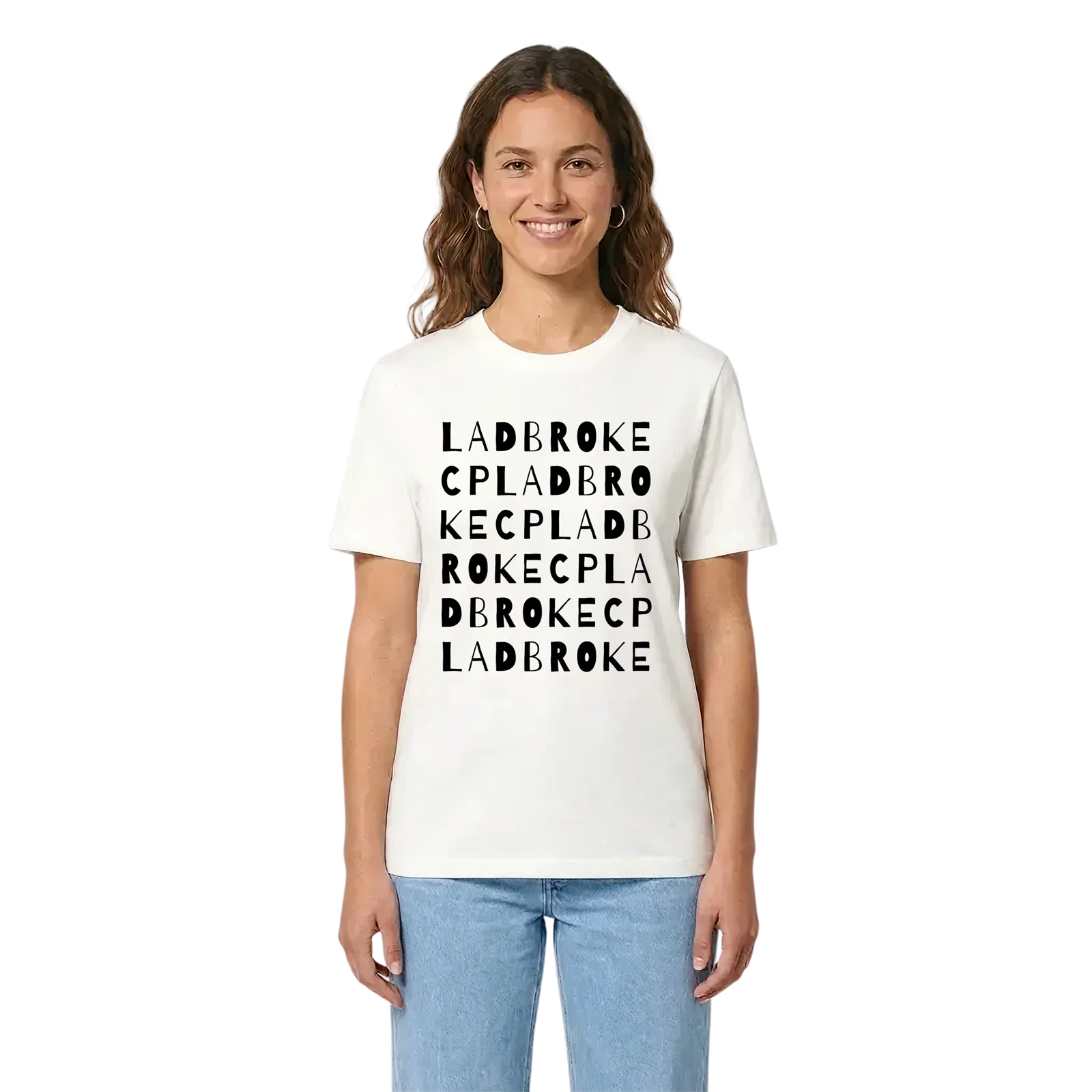 Ladbroke CP ordlek t-shirt – White, i miljö