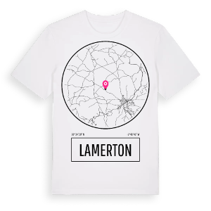 Lamerton t-shirt – ekologisk bomull t-shirt från Pinshirt