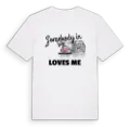 Någon i Lancashire älskar mig t-shirt
