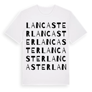 Lancaster ordlek t-shirt – ekologisk bomull t-shirt från Pinshirt