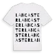 Lancaster ordlek t-shirt
