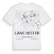 Lanchester karta t-shirt