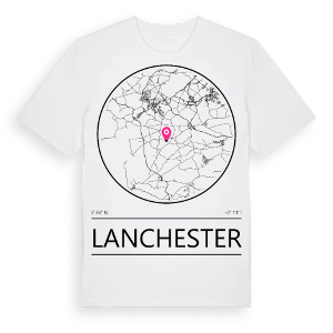 Lanchester t-shirt – ekologisk bomull t-shirt från Pinshirt