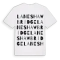 Laneshaw Bridge ordlek t-shirt