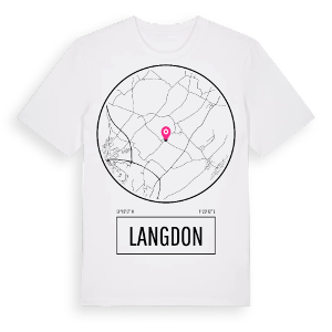 Langdon t-shirt – ekologisk bomull t-shirt från Pinshirt