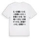Langham ordlek t-shirt