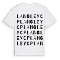 Langley CP ordlek t-shirt