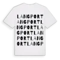 Langport ordlek t-shirt
