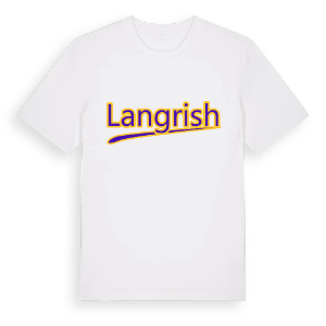 Langrish baseball t-shirt – ekologisk bomull t-shirt från Pinshirt