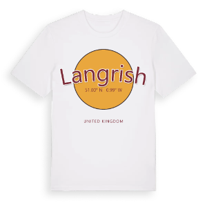 Langrish cirkel t-shirt – ekologisk bomull t-shirt från Pinshirt