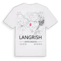 Langrish karta t-shirt