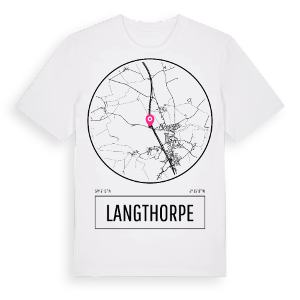 Langthorpe t-shirt – ekologisk bomull t-shirt från Pinshirt