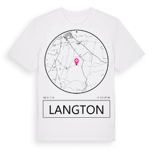 Langton t-shirt – ekologisk bomull t-shirt från Pinshirt