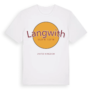Langwith cirkel t-shirt – ekologisk bomull t-shirt från Pinshirt