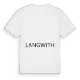 Jag älskar Langwith t-shirt stort tryck