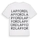 Lapford ordlek t-shirt