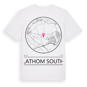 Lathom South t-shirt – ekologisk bomull t-shirt från Pinshirt