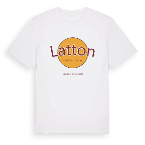 Latton cirkel t-shirt – ekologisk bomull t-shirt från Pinshirt