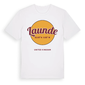 Launde cirkel t-shirt – ekologisk bomull t-shirt från Pinshirt