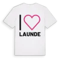 Jag älskar Launde t-shirt stort tryck