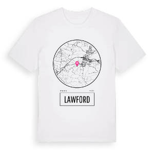 Lawford t-shirt – ekologisk bomull t-shirt från Pinshirt