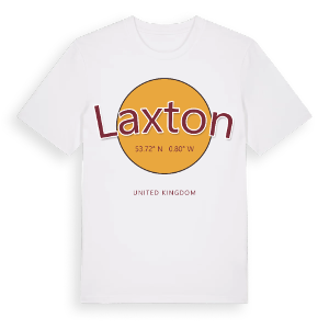 Laxton cirkel t-shirt – ekologisk bomull t-shirt från Pinshirt