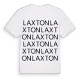 Laxton ordlek t-shirt