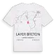 Layer Breton karta t-shirt