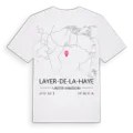 Layer-de-la-Haye karta t-shirt