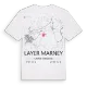 Layer Marney karta t-shirt
