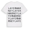 Layer Marney ordlek t-shirt