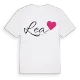 Lea hjärta t-shirt