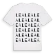 Lea ordlek t-shirt