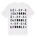 Lea-by-Backford ordlek t-shirt