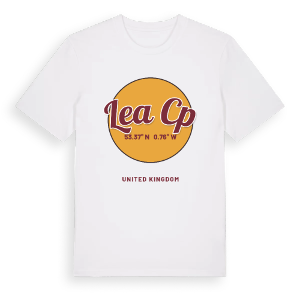 Lea CP cirkel t-shirt – ekologisk bomull t-shirt från Pinshirt